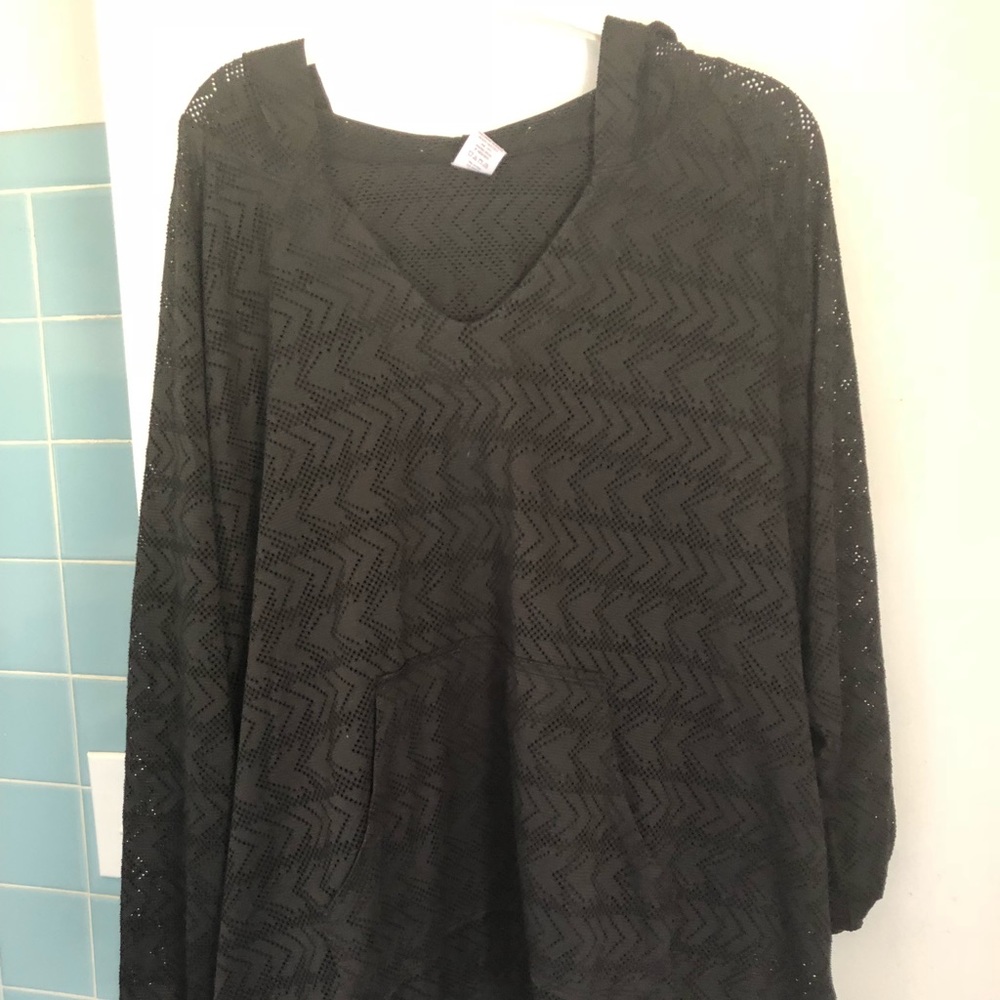 Black hoodie